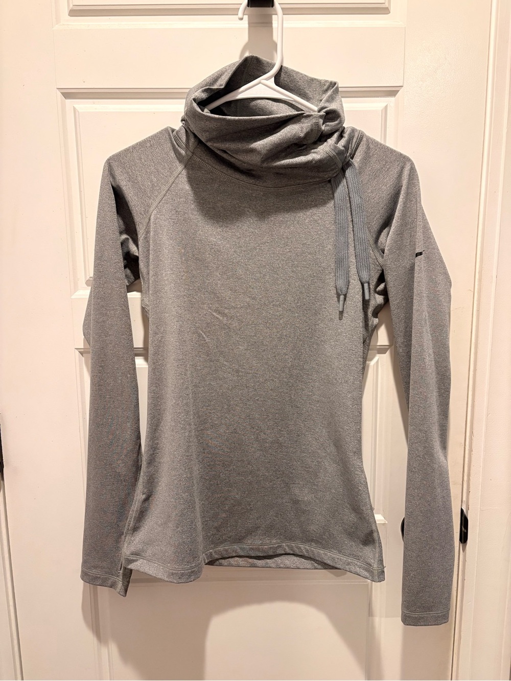 Nike Gray Dri-FIT Funnel Neck Pullover